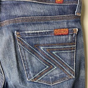 7 for All Mankind Flynt Bootcut Jeans sz 25